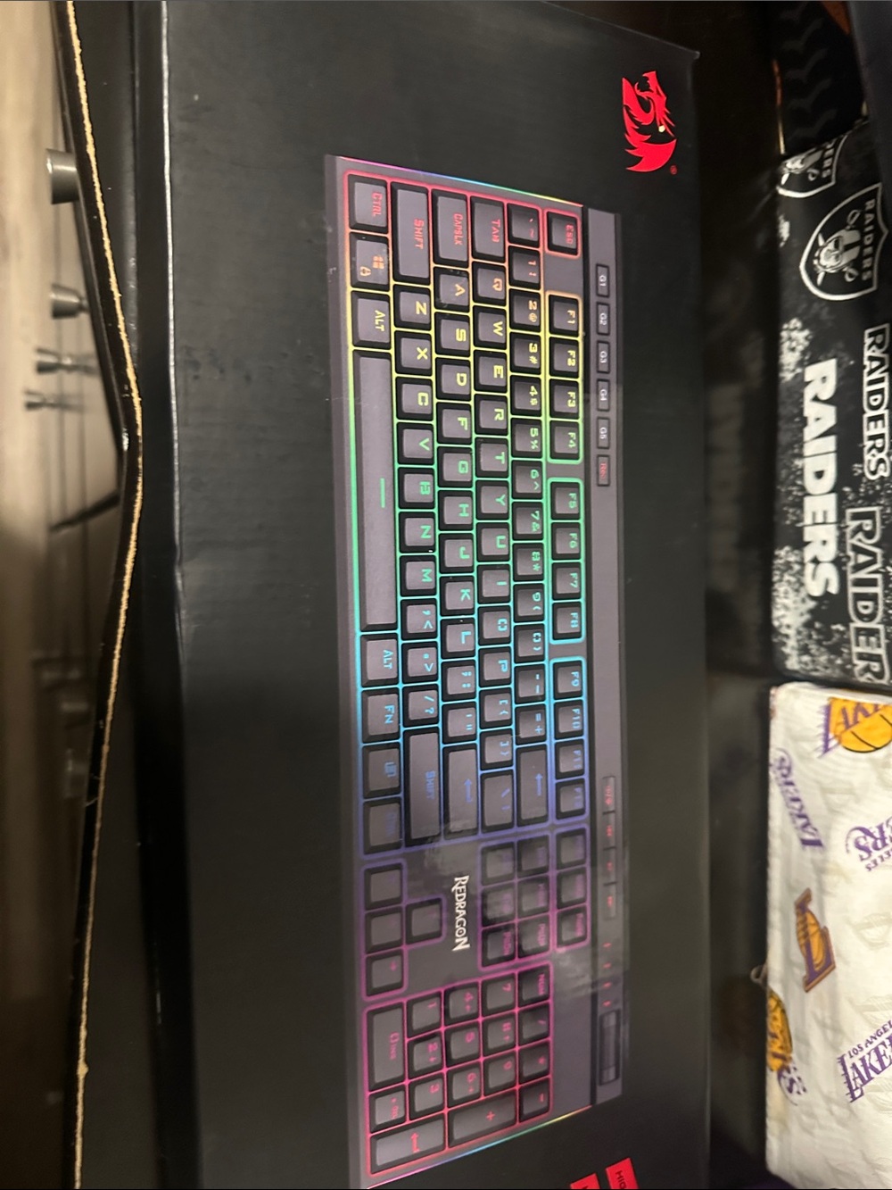 RGB Backlit Gaming Keyboard - Black